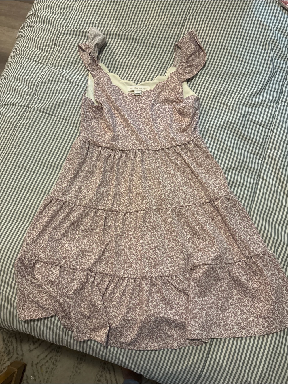 Monteau Lavender Floral Sundress